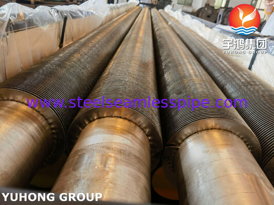 ASTM A269 TP321 HFW Finned Tubes for Waste Heat Recovery
