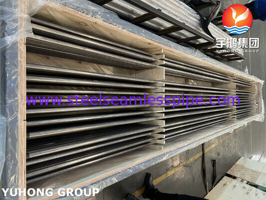 Monel 400 Isı Değiştiricisi Tüp ASME SB163 UNS N04400 Nikel Alaşımı Dikişsiz U Bend Tüp