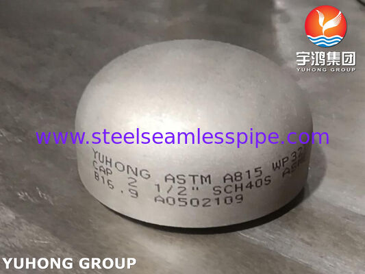 STAINLESS STEEL BUTT WELD FITTING A815 S32750 90° LR ELBOW TEE CAP REDUCER