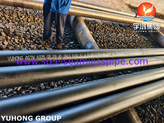 Alloy Steel Seamless Pipe ASTM A335 , ASME SA335 P5 P9 P11 P12 P22 P91 P92 For Power Plant Energy, Fluid Boiler,Thermal Power