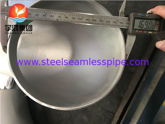 ASTM B366 AL6XN UNS N08367 Dirsek Süper Östenitik Paslanmaz Çelik Boru Bağlantı Parçası