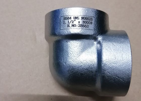 Astm B564 Uns N06625 Asme B16.11 Inconel Dirsek Redüktör Tee