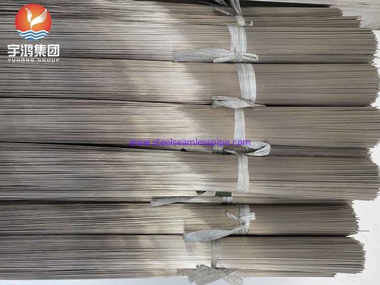 ASTM A269 TP304 TP304L TP316L Tıbbi Cihazlar İçin Paslanmaz Çelik Metal Kapiller Tüpü