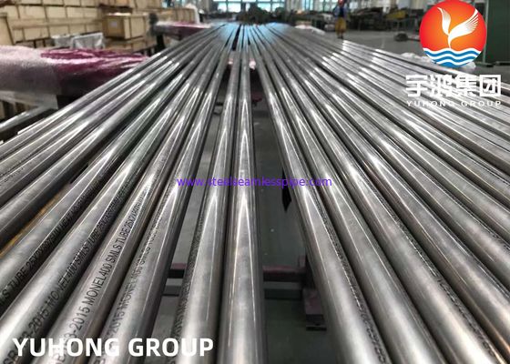 ASME SB163 UNS N04400 / Monel 400 Nikel Alaşımı Dikişsiz Isı Değiştiricisi Tüpü