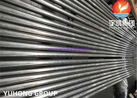 ASME SB163 UNS N04400 / Monel 400 Nikel Alaşımı Dikişsiz Isı Değiştiricisi Tüpü