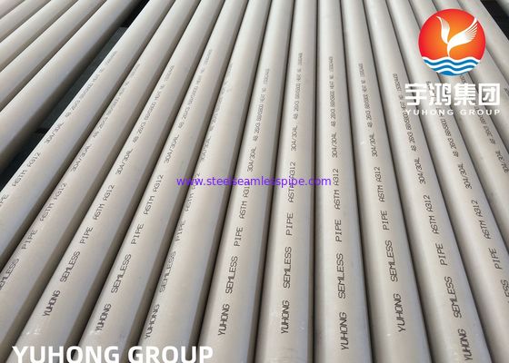 ASTM A312 TP304 304L paslanmaz çelik boru su arıtma için düz / kanatlı uç