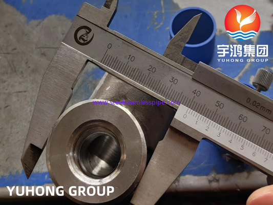 DUPLEX ÇELİK ALIN KAYNAK BAĞLANTISI ASTM A815 WP31803 / WPS32750 / S32760 BW NPT END