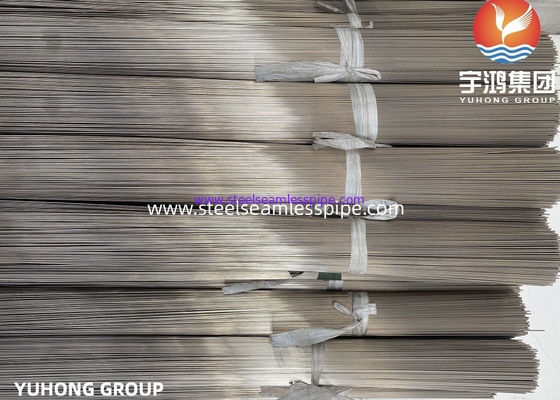 Paslanmaz çelik iğne tüpü T.I.G Saldırılmış ve dikişsiz TP304 TP316L Kapiler