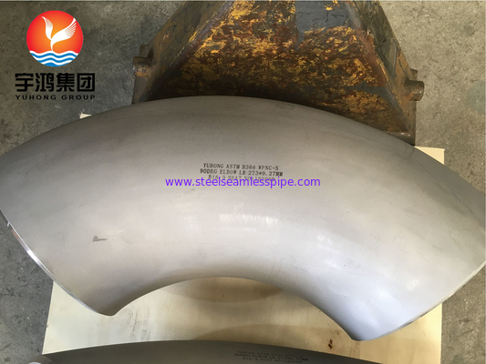 ASTM B366 Monel 400 / UNS N04400 Dirseği 90 derece Nikel Alaşımlı Çelik Buttweld Fitting