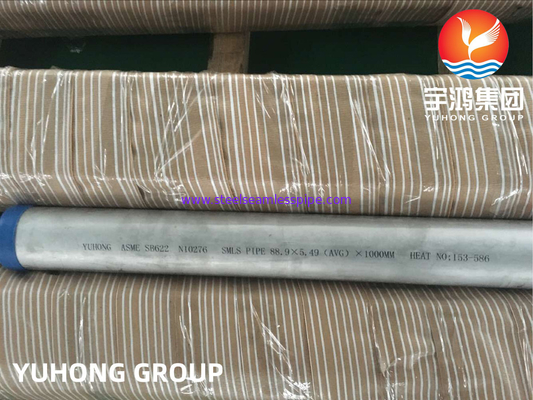 ASTM B622 UNS N10276 / 2.4819 / Hastelloy C276 Nikel Alaşımlı Dikişsiz Boru
