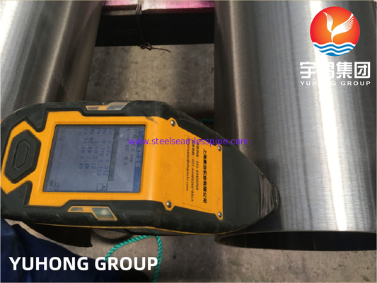 ASTM B165 Monel400 / UNS N04400 Nikel-Bakır alaşımı, soğuk işlenmiş dikişsiz boru