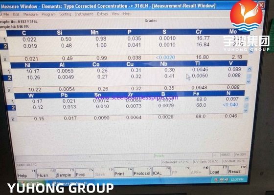SS Flanş WNRF ASTM A182 F316L F51 S31803 2205 1.4462 F53 S32750 2507 1.4410 F55 S32760