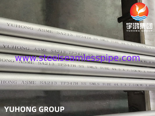 ASTM A213 TP347H / EN 1.4961 Paslanmaz Çelik Dikişsiz Boru Isı Değiştirici Borusu