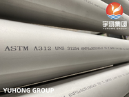 ASTM A312 TP321 Tavlı Paslanmaz Çelik Dikişsiz Boru PED Onaylı