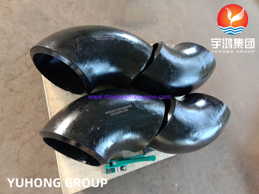 ASTM A234 WPB Karbon çelik dirseği, uzun yarıçap (LR), Butt-weld boru dikişsiz B16.9