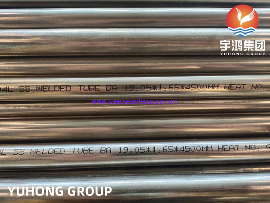 ASTM A249 TP304/304L paslanmaz çelik kaynaklı boru
