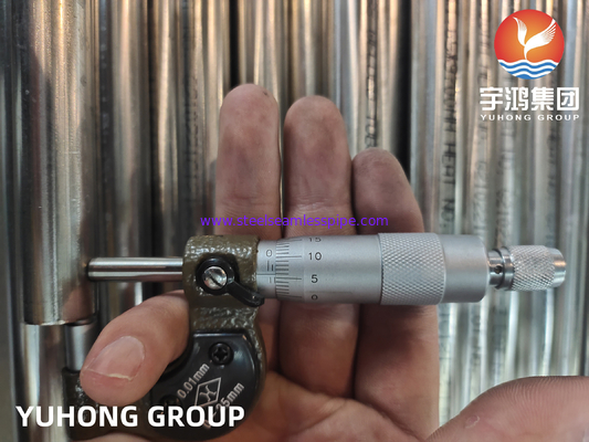 ASTM A249 TP304/304L paslanmaz çelik kaynaklı boru