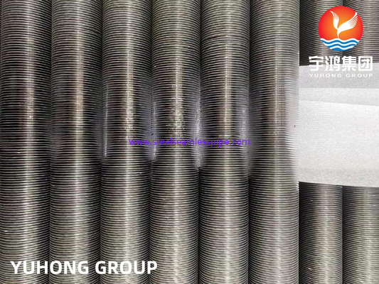 ASME SB163 Monel 400 Nikel Alaşımlı Tüp G Tipi Fined Tüp