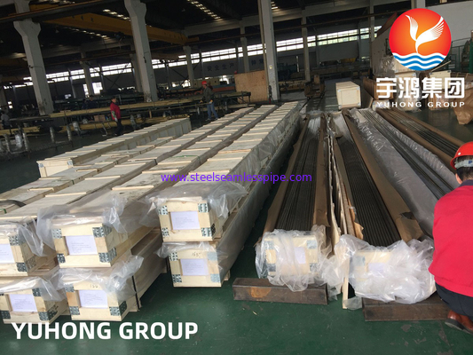 ASTM B111/ASME SB111 C71500 Dikişsiz Bakır Nikel Alaşımlı Tüp
