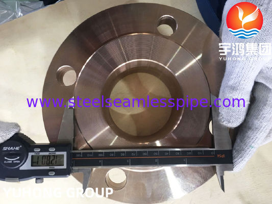 BAKIR NİKEL KAYNAK BOYUNLU FLANŞ B151 C70600 / DIN 2.0872 RF TİPİ