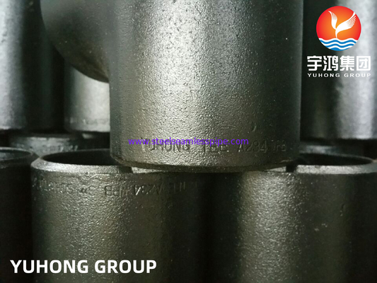 ASTM A234 WPB Eşit Tee Karbon Çelik Buttweld Boru Montajı