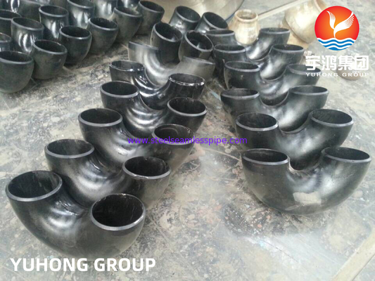 ASTM A234 WP9 180 derece geri dönüş dirseği alaşımlı çelik Buttweld montu