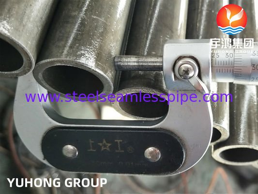 SA210 Gr.A1 Sıfır çekilmiş ve normalleştirilmiş, dikişsiz orta karbonlu çelik kazan ve süper ısıtma tüpü