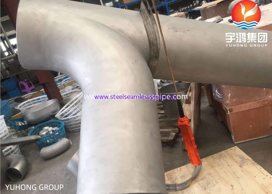 ASTM B366 Inconel 600 / UNS N06600 Swept Tee Nikel Alaşımlı Çelik Bağlama