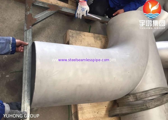 ASTM B366 Inconel 600 / UNS N06600 Swept Tee Nikel Alaşımlı Çelik Bağlama