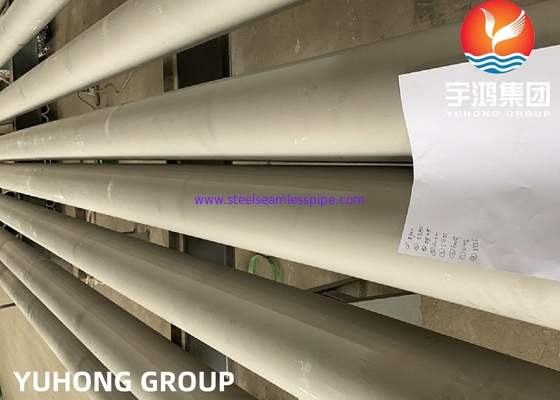ASTM A312 UNS S31254 254SMO Dupleks Paslanmaz Çelik Offshore Boru