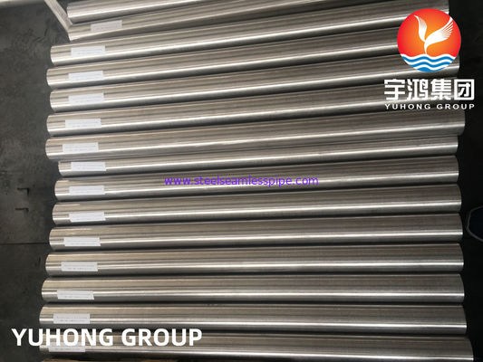 ASTM B163 Incoloy 800HT UNS N08811 Parlak Yüzey Nikel Alaşımlı Tüp