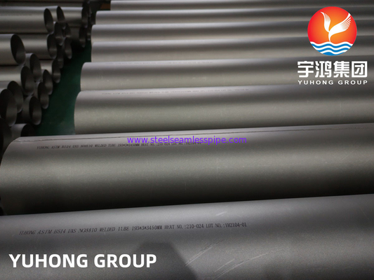 ASTM B514 Incoloy 800 / 800H Kaynaklı Boru | UNS N08800 / N08810