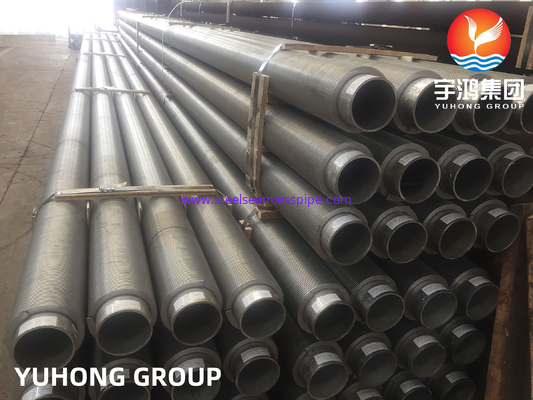 HFW Serrated Fin Tube, ASTM A210 / ASME SA210 GR.A1 Karbon Çelik Fined Tube