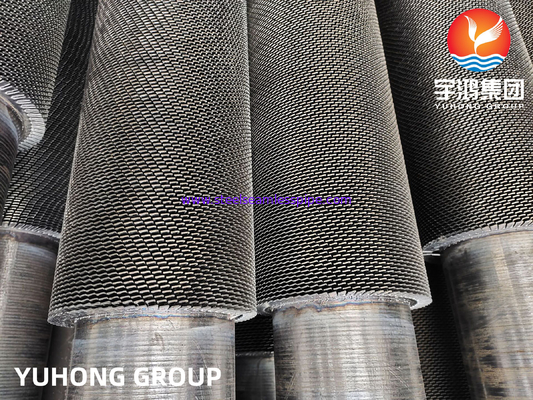 HFW Serrated Fin Tube, ASTM A210 / ASME SA210 GR.A1 Karbon Çelik Fined Tube