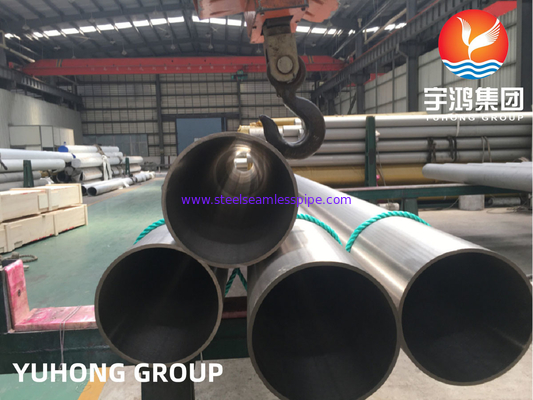 ASTM B165 Monel 400,UNS N04400 Nikel Alaşımlı Boru SMLS ABS Onaylandı