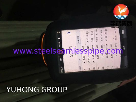 ASTM A213 TP321 Yüksek Sıcaklık Mukavemeti ve Tane Sınırı Korozyon Direnci Olan Paslanmaz Çelik Dikişsiz Boru