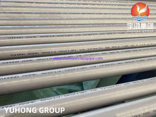 ASTM A213/ ASME SA 213 TP347/347H Boiler veya Isı Değiştiricisi için Paslanmaz Çelik Tüp