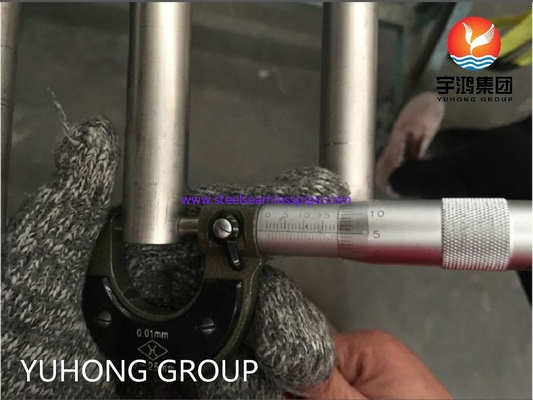 ASME SB338 GR.7 Titanyum Alaşımlı Dikişsiz Çelik Boru, Kondenserler ve Isı Eşanjörleri İçin