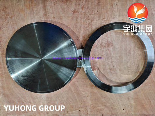 ASTM B462 HASTELLOY C276, N10276 SPECTACLE BLIND FLANGE B16.48 KURMA PROCESİ