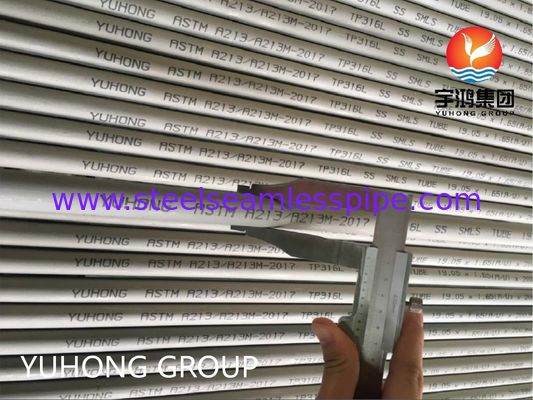 ASTM A213 TP316L Yüksek sıcaklığa dayanıklı ve korozyona dayanıklı soğuk lastikli hassasiyetli paslanmaz çelik dikişsiz boru