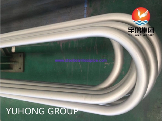 ASTM B444 UNS No6625 / Inconel 625 U-Boru Nikel Alaşımlı Eşanjör Borusu