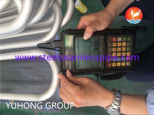 ASTM B444 UNS No6625 / Inconel 625 U-Boru Nikel Alaşımlı Eşanjör Borusu