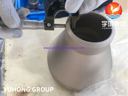 ASTM B466 UNS C70600 Bakır Nikel Redüksiyon CuNi 90/10 Buttweld Fittings