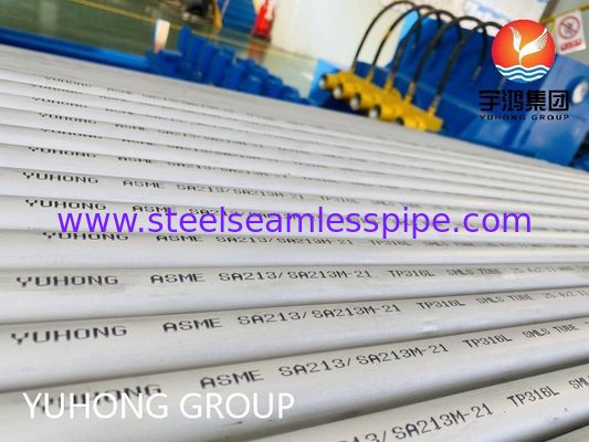 ASME SA213 TP316L korozyona dayanıklı paslanmaz çelik dikişsiz boru