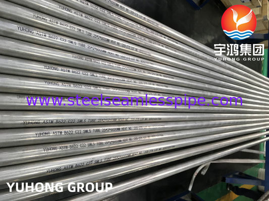 HASTELLOY C22 NİKEL ALLOY PEYPE SEAMLESS ASTM B163 DIN2.4605 B161 N06022