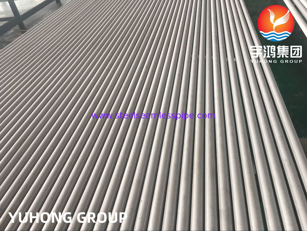 ASTM A213 Paslanmaz Çelik Dikişsiz Tüp Minimum Duvar Kalınlığı Buharlaştırıcı Kondansör