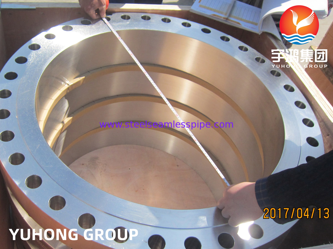 Dubleks Çelik Gövde Flanşı, ASTM A182 Sınıf F51 (UNS S31803), Aşındırıcı Ortamlar İçin Uygun