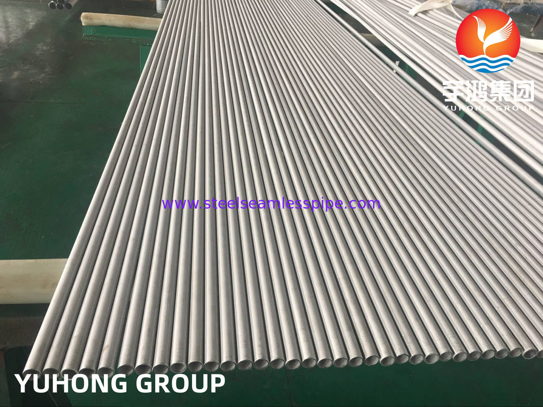 Eşanjör Borusu Paslanmaz Çelik Dikişsiz Boru A213 TP304/304L / TP316L TP310S TP316Ti TP321/321H TP347 TP317 100% ET / HT / UT