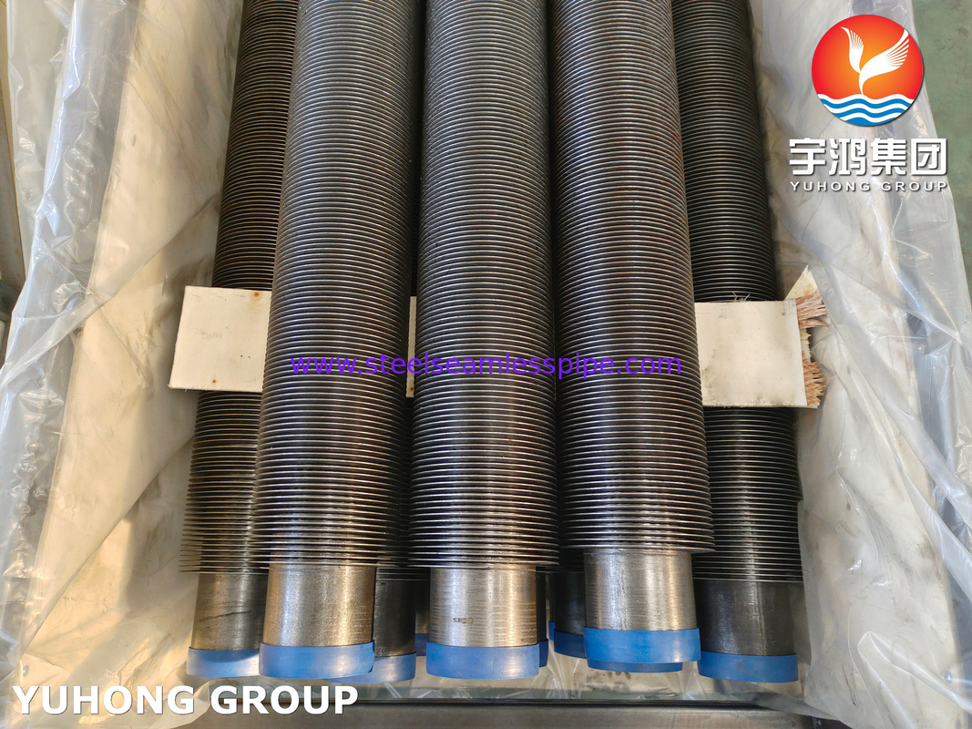 ISI DEĞİŞTİRİCİ UYGULAMASI İÇİN ASTM A106 GR.B KARBON ÇELİK HFW FİN TÜPÜ