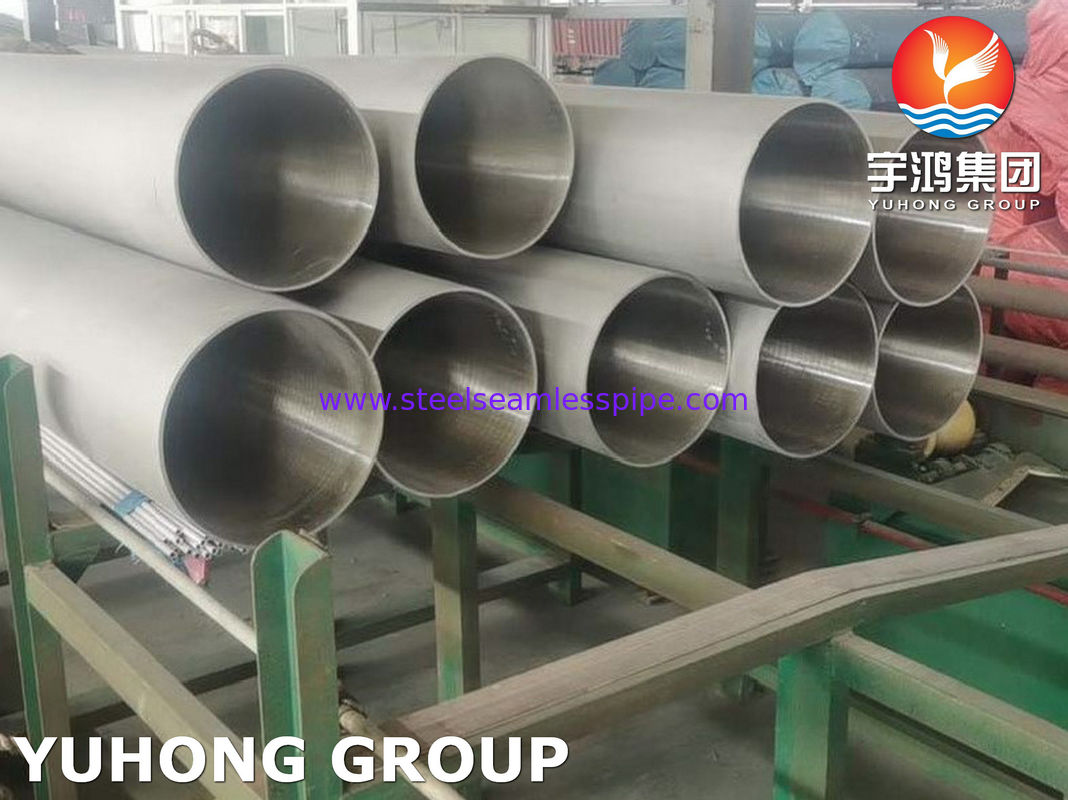 Kondensor Large Diameter Steel Pipe Seamless Tube And Pipe EN10216-5 Malzeme TP310S,904L